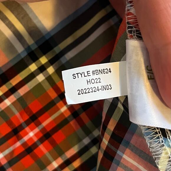 J.Crew Smocked-neck cotton poplin top in Snowy
Stewart tartan women’s xxl - Picture 8 of 13